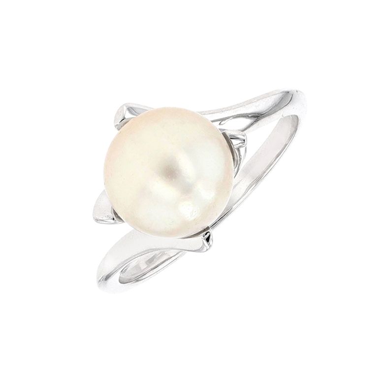 Bague perle or blanc 4.58g Comme neuf -  reconditionné disponible sur Gemme Les Bijoux